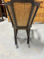 Cane Rocking Chair***Sits Low-Note Seat Height***