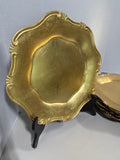 11 Round Gold Chargers