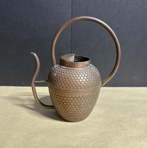 Bronze Colored Metal Teapot
