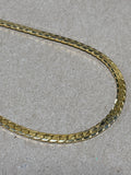 14K Gold Plate Choker (B) TWO AVAILABLE PRICED INDIVIDUALLY $35EA