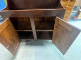 Antique Primitive Step-Back Dry Sink Hutch
