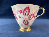 Clarence Bone China Pink Tea Trio