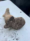 Dog with Puppy Cement Garden Statue
