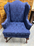 Fairington Blue Wingback Chair