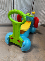 Fisher Price 3-In-1 Bounce, Stride & Ride Elephant (WORKS)