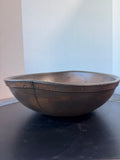 Dick Behrends & Friends XL Primitive Vintage Wooden Bread Bowl