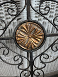 Gilt Accented Metal Scroll Decorative Cross (2 AVAILABLE—PRICED INDIVIDUALLY AT $20 EACH)