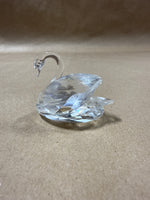 (C) Swarovski Crystal Swan With Box