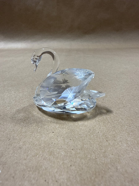 (C) Swarovski Crystal Swan With Box