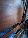 Queen Canopy Bed with Rails & Slats