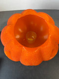 Illuminations Large Beaded Jack-O-Lantern Luminary with Votive Holder