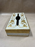 Italian Florentine Style Lidded Tissue Box