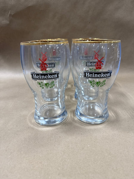 Heineken Beer Glasses — Set Of 6