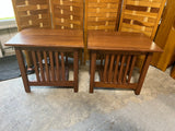 Mission Style Ends Tables, Set of 2/Pair