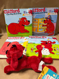 Clifford Book Lot And Plush