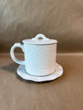 Temptations Woodland 20oz Mug With Lid And Saucer - 2 Available - PRICED INDIVIDUALLY