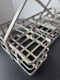 Aluminum Vintage Milk or Soda Bottle Carrier