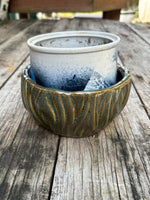 Duo of Ceramic Planters