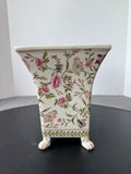 Winwood Crackled Vintage Clawfoot Ceramic Planter
