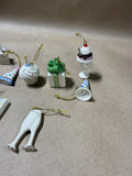 Miniature Lenox Happy Birthday Ornaments With Box (D.A)