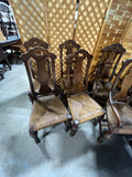 Dining Set: Table, 2 Leaves, 8 Chairs***HEAVY ITEM***READ DETAILS ON PICK UP POLICY***