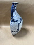 Blue And White Vase Style Wall Pocket - Maitland - Smith LTD