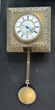 Antique French Comtoise Morbier Wall Clock
