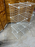 Wire Cube Shelves, 2 Available, PRICED INDIVIDUALLY, $25 Each