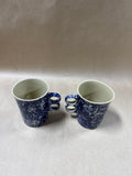 Bennington Coffee Mug With Trigger Handle #1340 - Pair // 3 Pairs Available // PRICED INDIVIDUALLY