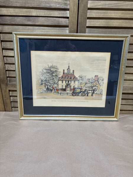 Royal Governor’s Palace Williamsburg, VA print