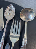 13-Piece Assorted Silver Plate Flatware
