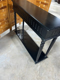 Black Narrow Console Table