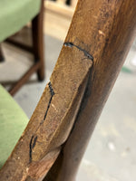 Double Pedestal Dininng Table, with (2) Leaves, (6) Chairs and Table Pads ***HEAVY ITEM***