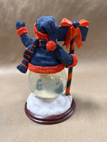 University Of VA Snowman Snow Globe