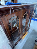 Pennsylvania House 2 Piece Lighted China Hutch ***HEAVY ITEM***READ DETAILS ON PICK UP POLICY***