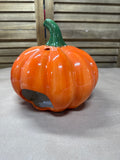 Ceramic Pumpkin Candle Holder // 2 Available // PRICED INDIVIDUALLY