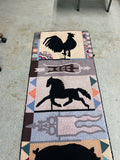 Claire Murray Animal Hook Rug/Runner (79"x26")