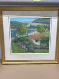 Cottage by the Bay Print by Christian Title; Signed & Numbered (251/295)