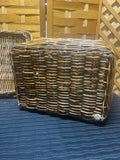 Sturdy Wicker Basket with Lid