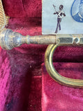 Getzen Super Deluxe Vintage Tri-Color Trumpet with Hard Case & Accessories