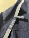 Navy/Gray Table Runners and Cloth Napkins, by Caravan, 10 pc