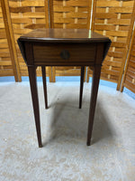 Petite Drop Leaf Side Table with Drawer