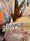 Small Faux Autumn Leaves Wreath