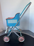 Ohio Art Vintage Metal Doll Stroller