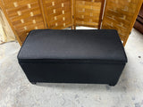 Target Corp. Black Upholstered Storage Ottoman