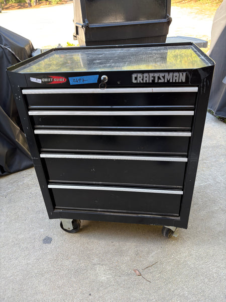 Craftsman Quiet Glide Rolling tool Cabinet w/Assorted Tools