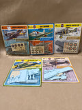 Plastic Air Craft Kits - Appear Unused - 5 Kits
