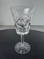 (A) Waterford Crystal Ashling Water Goblet (5 AVAILABLE—PRICED INDIVIDUALLY AT $25 EACH)