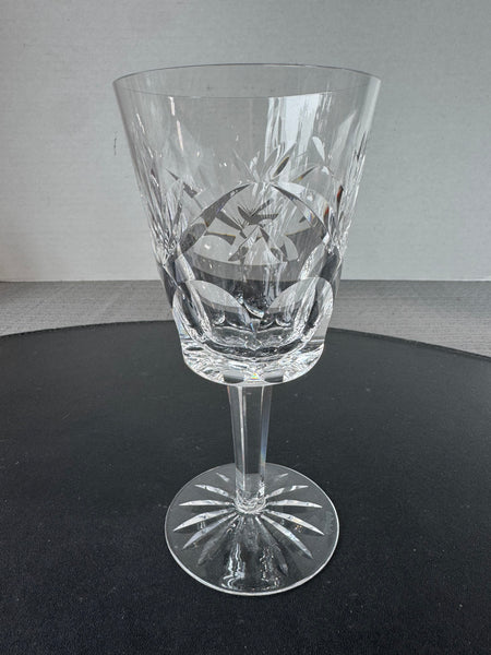 (A) Waterford Crystal Ashling Water Goblet (5 AVAILABLE—PRICED INDIVIDUALLY AT $25 EACH)