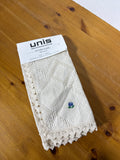 Embroidered Lace Style Kitchen Towels - Appears Unused // 2 Sets Available // PRICED INDIVIDUALLY